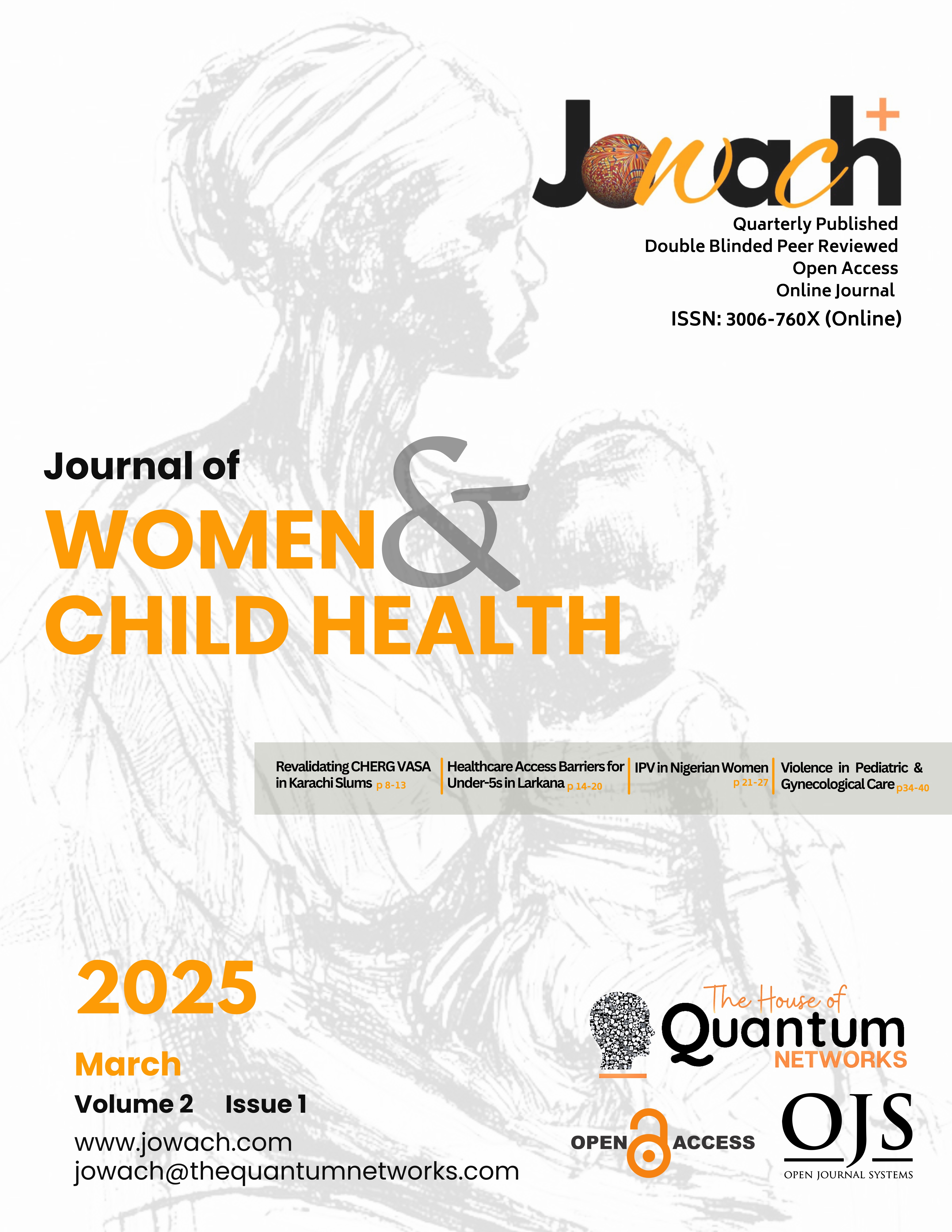 					View Vol. 2 No. 1 (2025): Journal of Women and Child Health
				